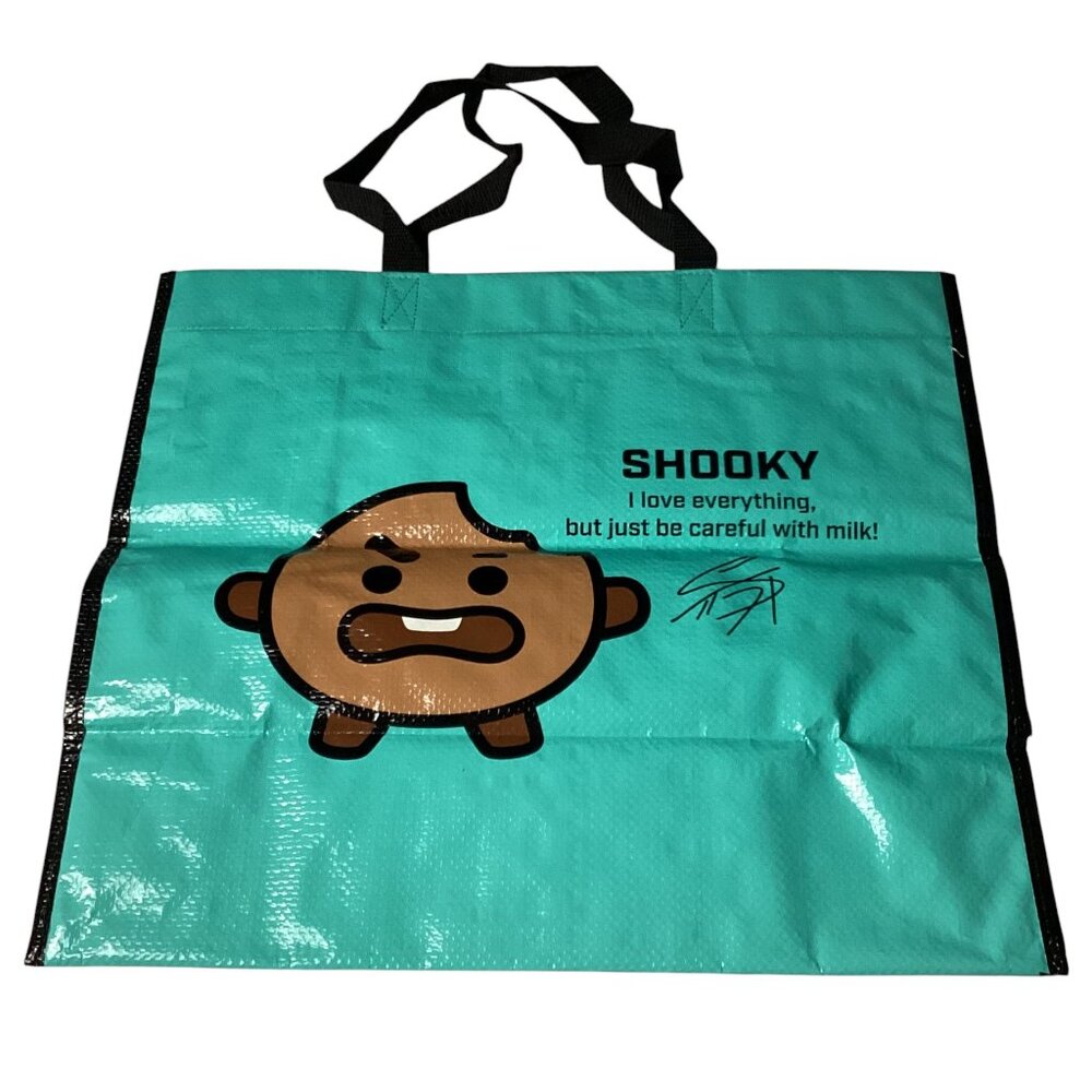 SHOOKY (Sugar) Tarpaulin Bag (Shopping Bag) from BT21, 2017